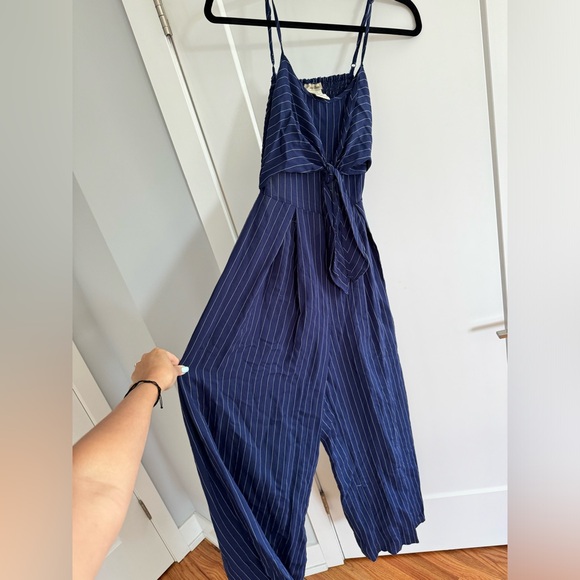 pin stripe jumpsuit - Picture 2 of 4